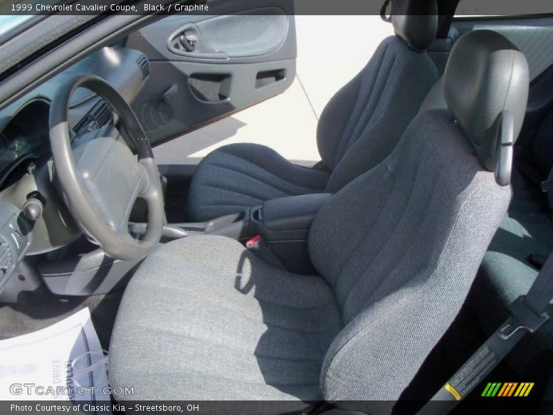 Black / Graphite 1999 Chevrolet Cavalier Coupe