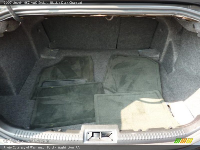 Black / Dark Charcoal 2007 Lincoln MKZ AWD Sedan