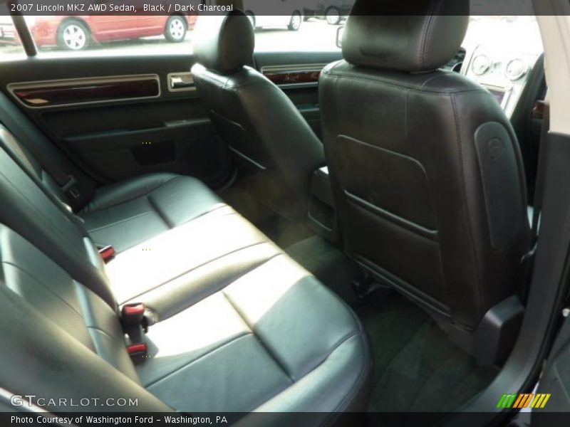 Black / Dark Charcoal 2007 Lincoln MKZ AWD Sedan