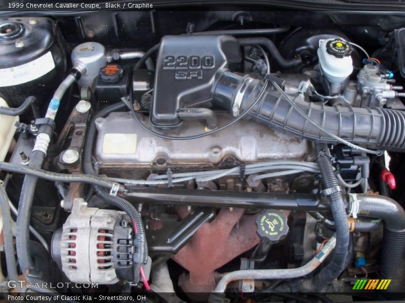 Black / Graphite 1999 Chevrolet Cavalier Coupe