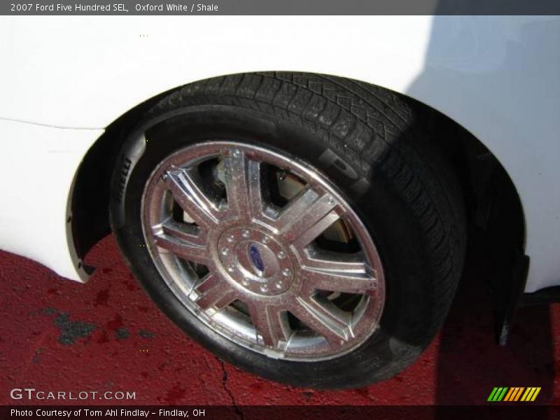 Oxford White / Shale 2007 Ford Five Hundred SEL