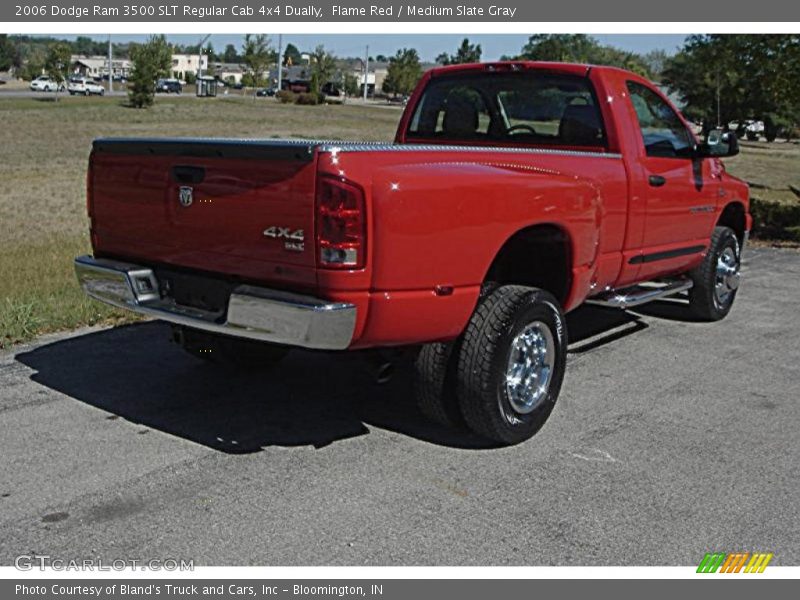 Flame Red / Medium Slate Gray 2006 Dodge Ram 3500 SLT Regular Cab 4x4 Dually
