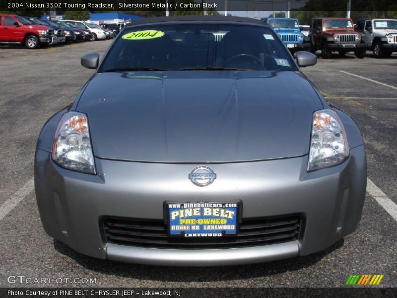 Silverstone Metallic / Carbon Black 2004 Nissan 350Z Touring Roadster