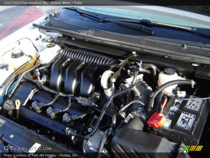 Oxford White / Shale 2007 Ford Five Hundred SEL