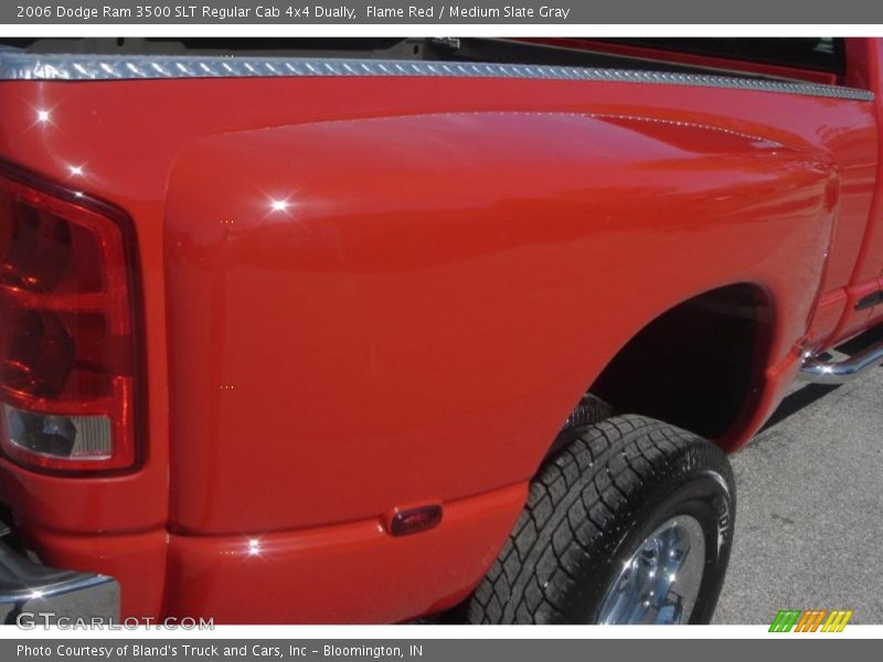 Flame Red / Medium Slate Gray 2006 Dodge Ram 3500 SLT Regular Cab 4x4 Dually