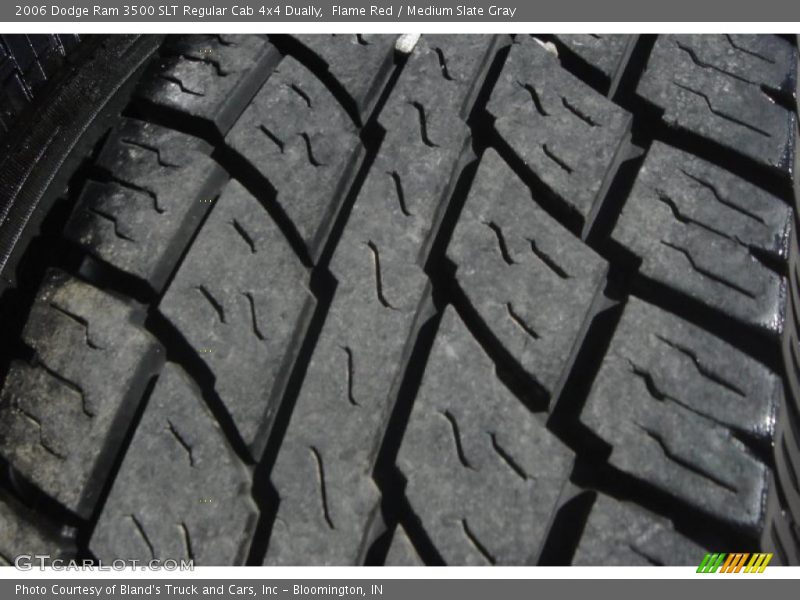 Flame Red / Medium Slate Gray 2006 Dodge Ram 3500 SLT Regular Cab 4x4 Dually