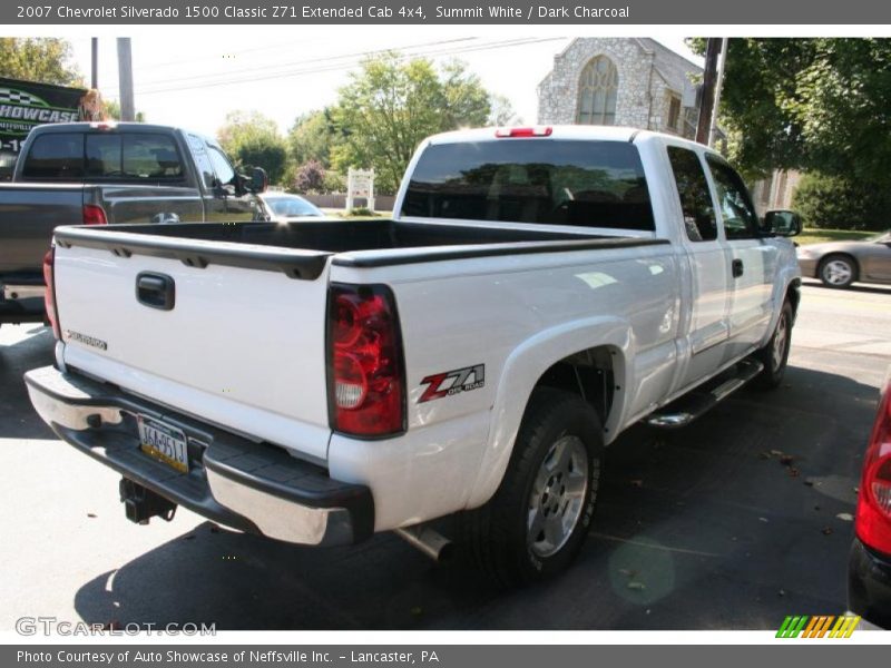 Summit White / Dark Charcoal 2007 Chevrolet Silverado 1500 Classic Z71 Extended Cab 4x4
