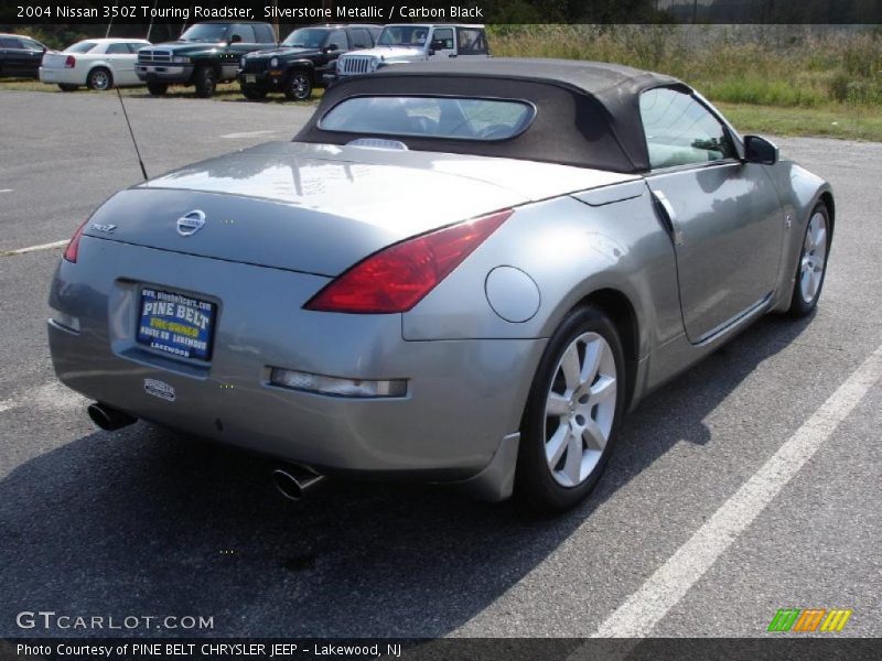 Silverstone Metallic / Carbon Black 2004 Nissan 350Z Touring Roadster