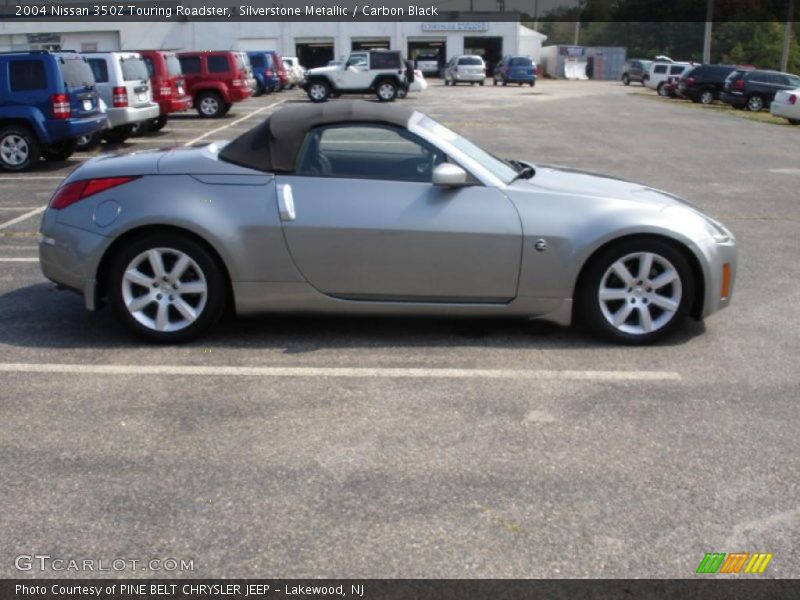 Silverstone Metallic / Carbon Black 2004 Nissan 350Z Touring Roadster