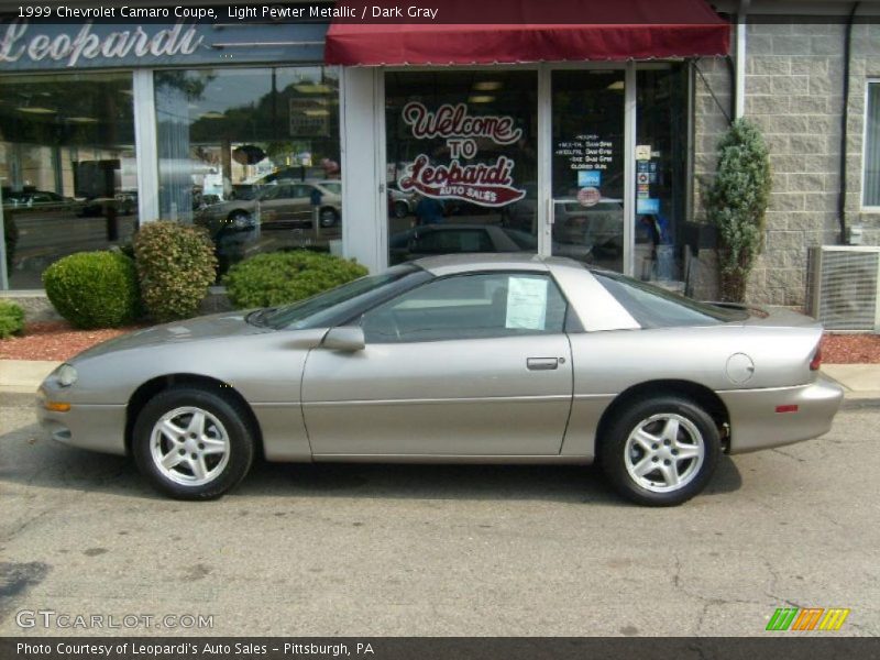 Light Pewter Metallic / Dark Gray 1999 Chevrolet Camaro Coupe