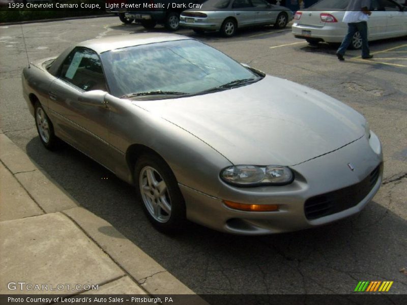 Light Pewter Metallic / Dark Gray 1999 Chevrolet Camaro Coupe