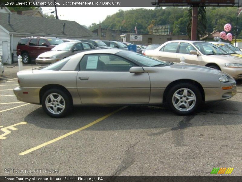 Light Pewter Metallic / Dark Gray 1999 Chevrolet Camaro Coupe