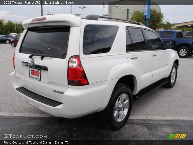 Natural White / Taupe 2008 Toyota 4Runner SR5