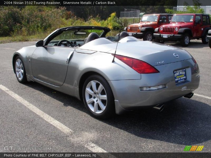 Silverstone Metallic / Carbon Black 2004 Nissan 350Z Touring Roadster
