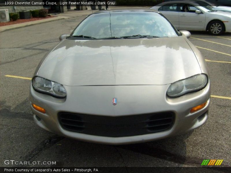 Light Pewter Metallic / Dark Gray 1999 Chevrolet Camaro Coupe