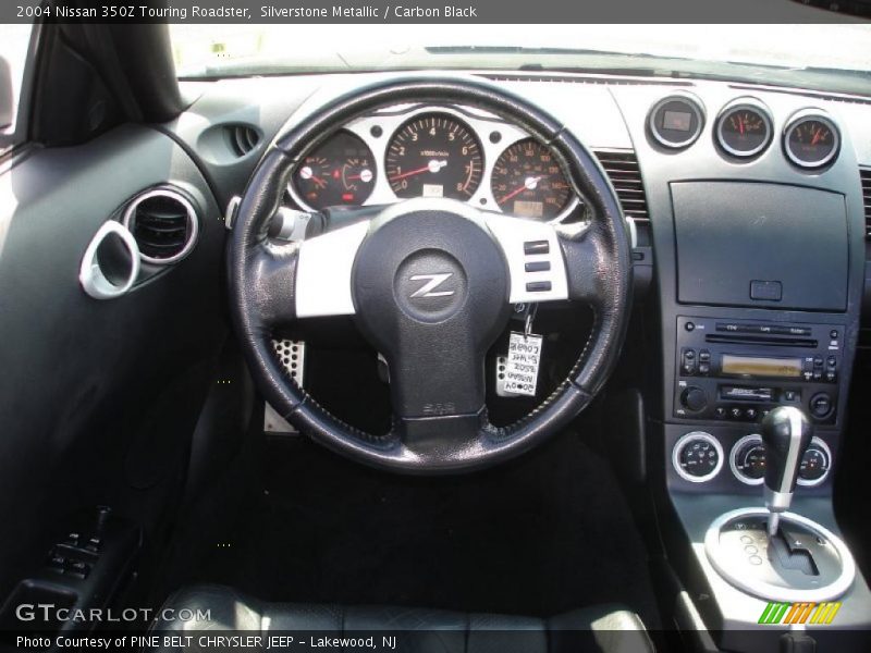 Silverstone Metallic / Carbon Black 2004 Nissan 350Z Touring Roadster