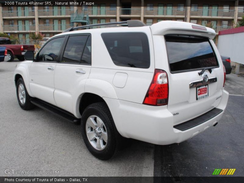 Natural White / Taupe 2008 Toyota 4Runner SR5