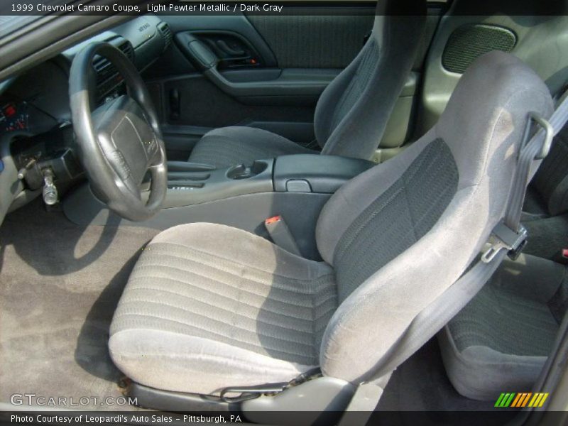 Light Pewter Metallic / Dark Gray 1999 Chevrolet Camaro Coupe