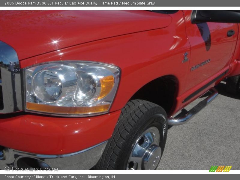 Flame Red / Medium Slate Gray 2006 Dodge Ram 3500 SLT Regular Cab 4x4 Dually