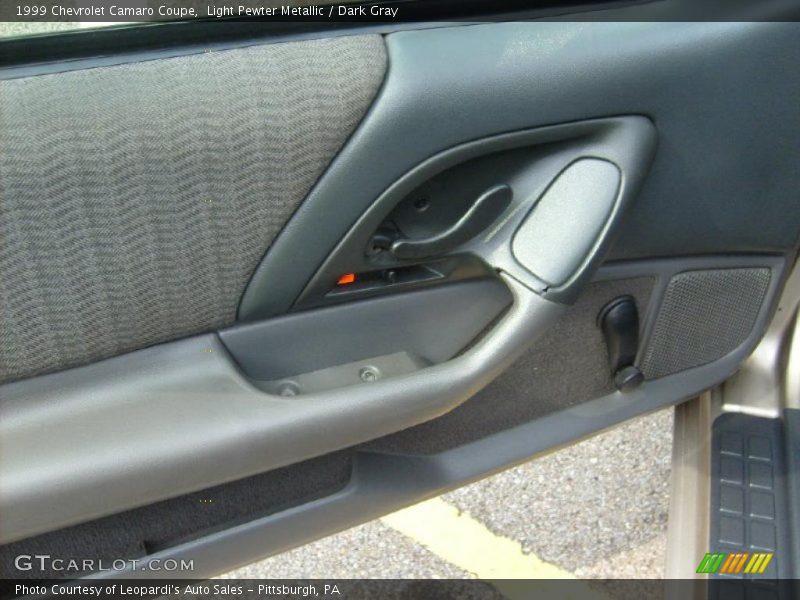 Light Pewter Metallic / Dark Gray 1999 Chevrolet Camaro Coupe