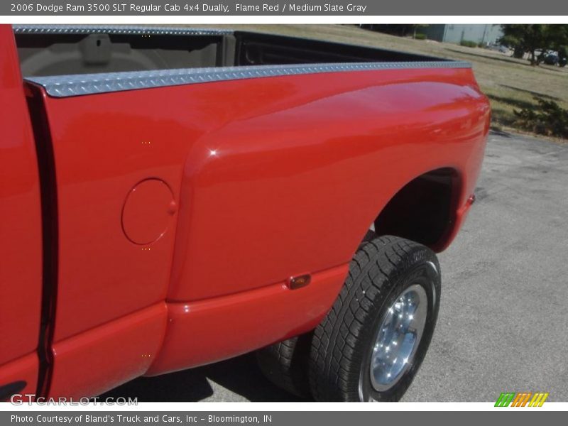 Flame Red / Medium Slate Gray 2006 Dodge Ram 3500 SLT Regular Cab 4x4 Dually