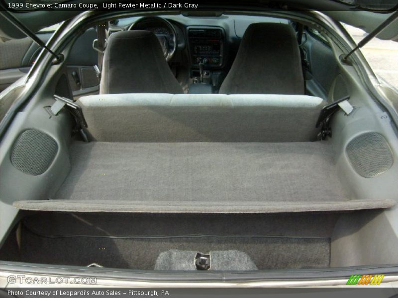 Light Pewter Metallic / Dark Gray 1999 Chevrolet Camaro Coupe