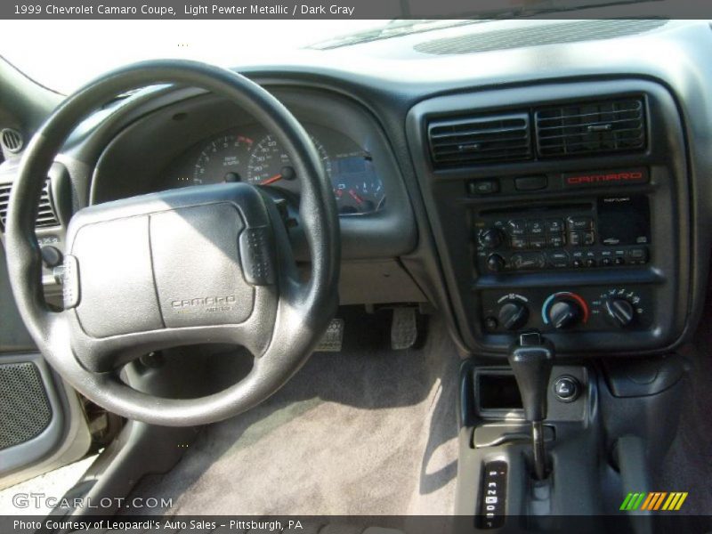 Light Pewter Metallic / Dark Gray 1999 Chevrolet Camaro Coupe