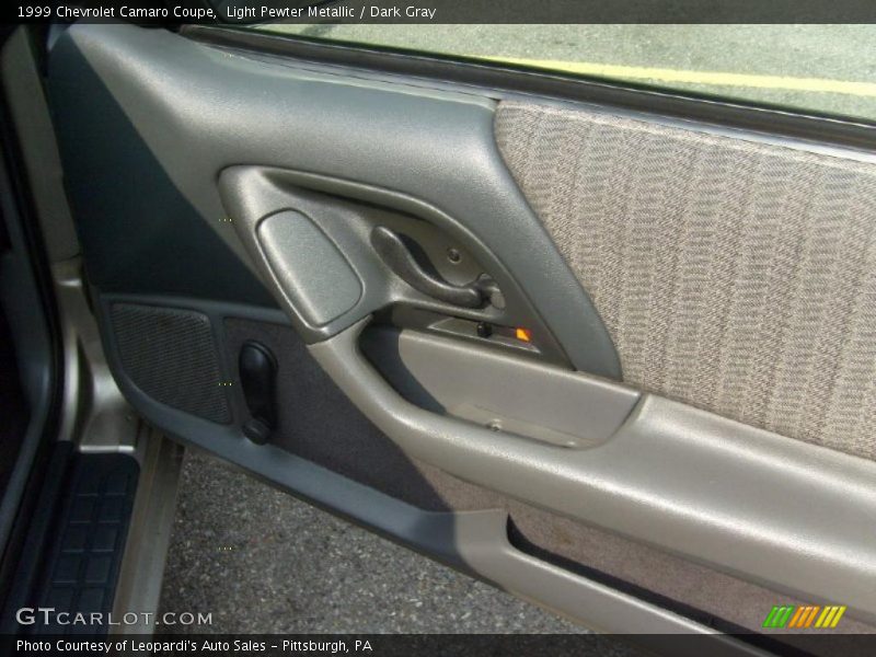Light Pewter Metallic / Dark Gray 1999 Chevrolet Camaro Coupe