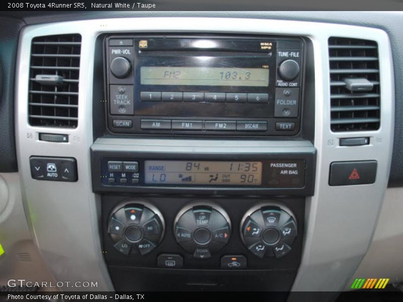 Natural White / Taupe 2008 Toyota 4Runner SR5