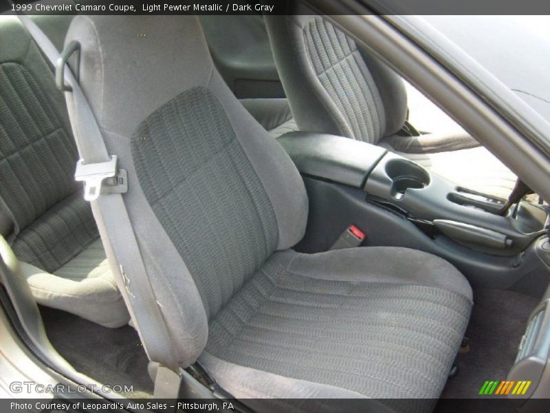 Light Pewter Metallic / Dark Gray 1999 Chevrolet Camaro Coupe