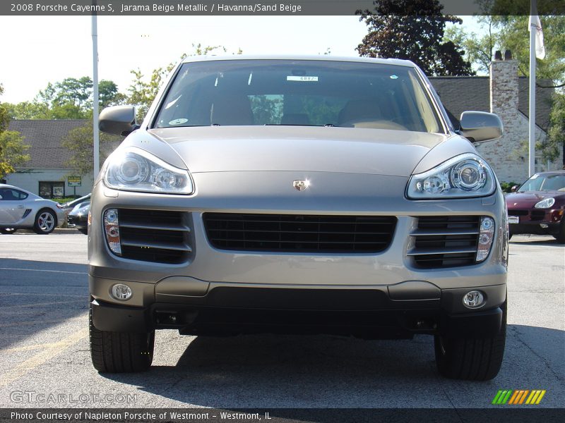 Jarama Beige Metallic / Havanna/Sand Beige 2008 Porsche Cayenne S