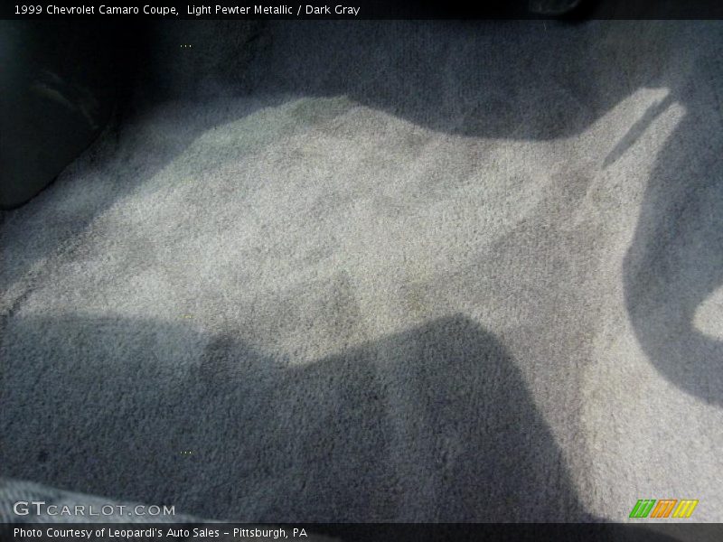 Light Pewter Metallic / Dark Gray 1999 Chevrolet Camaro Coupe