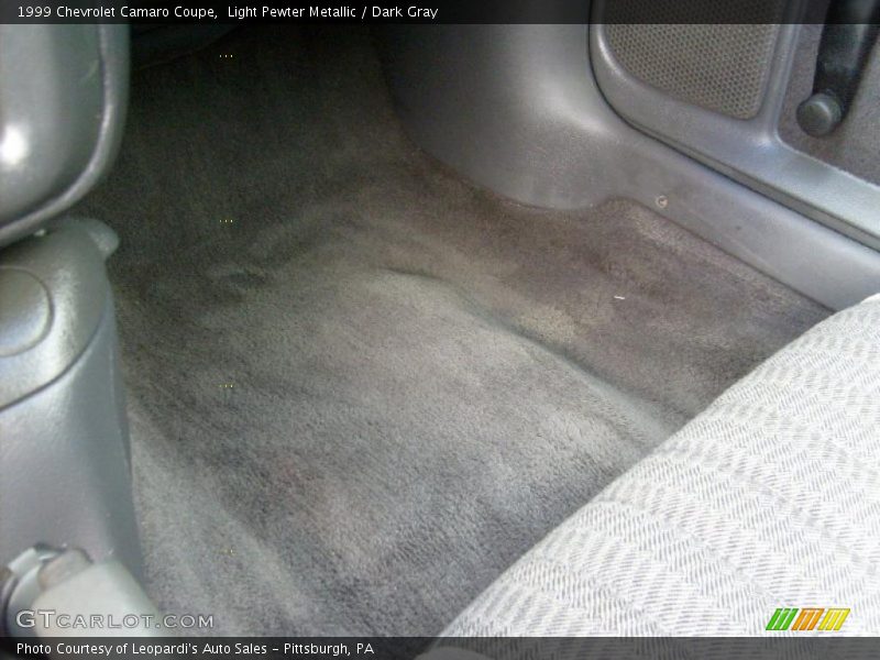 Light Pewter Metallic / Dark Gray 1999 Chevrolet Camaro Coupe