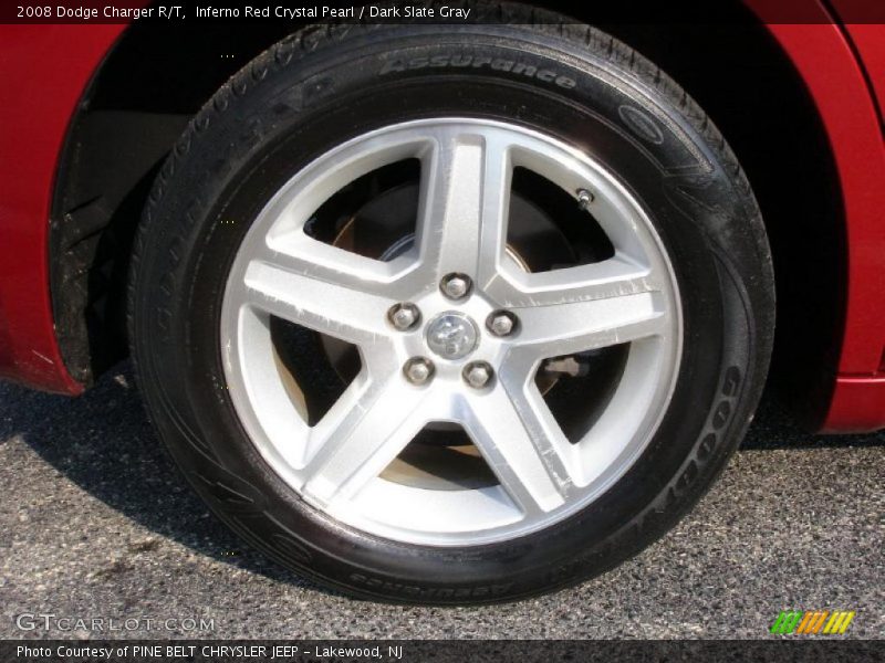 Inferno Red Crystal Pearl / Dark Slate Gray 2008 Dodge Charger R/T