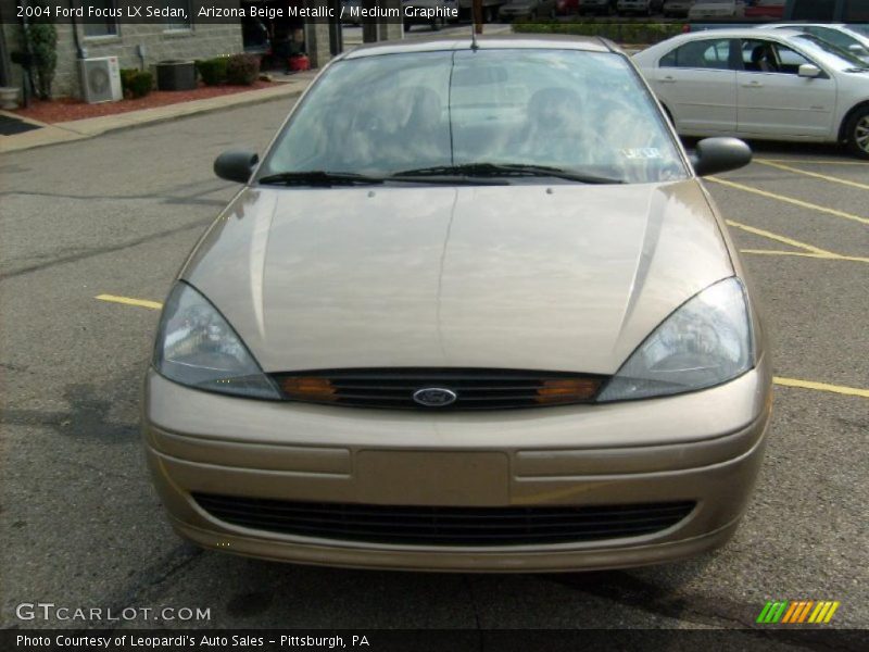 Arizona Beige Metallic / Medium Graphite 2004 Ford Focus LX Sedan