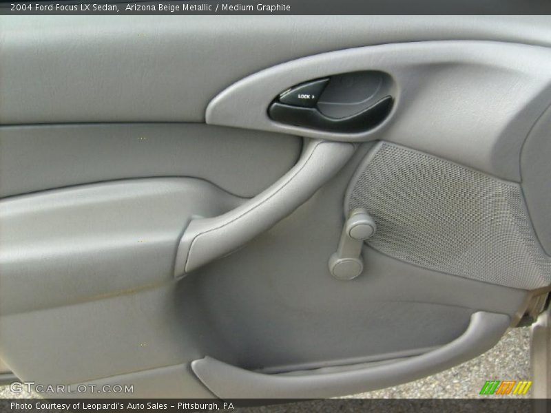 Arizona Beige Metallic / Medium Graphite 2004 Ford Focus LX Sedan