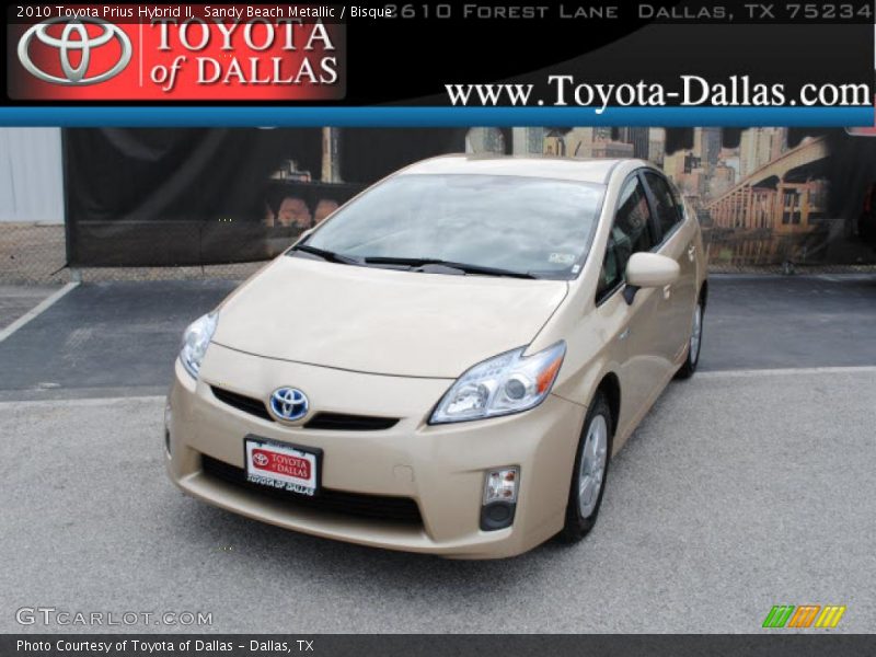 Sandy Beach Metallic / Bisque 2010 Toyota Prius Hybrid II
