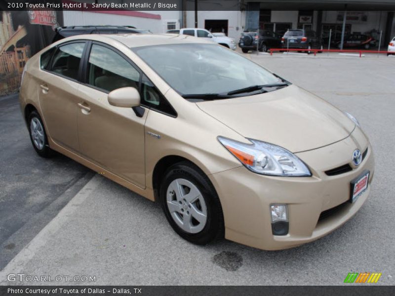 Sandy Beach Metallic / Bisque 2010 Toyota Prius Hybrid II