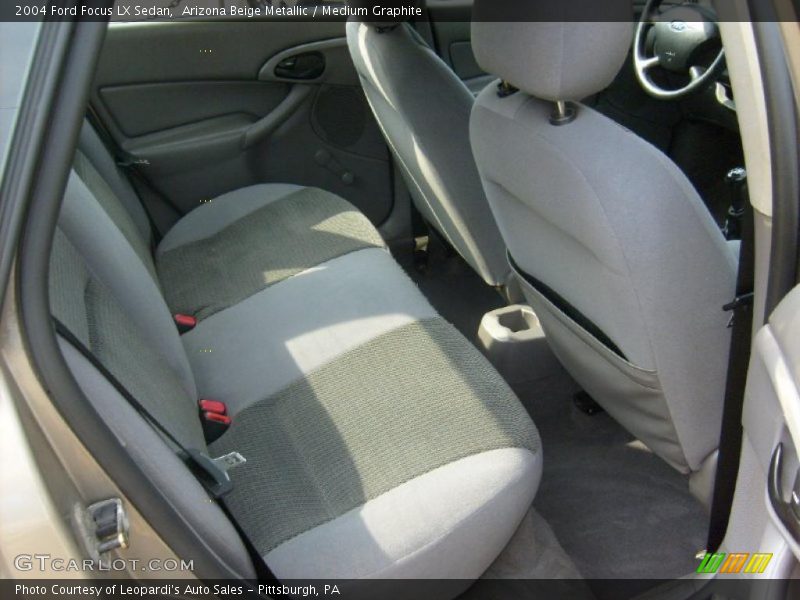 Arizona Beige Metallic / Medium Graphite 2004 Ford Focus LX Sedan