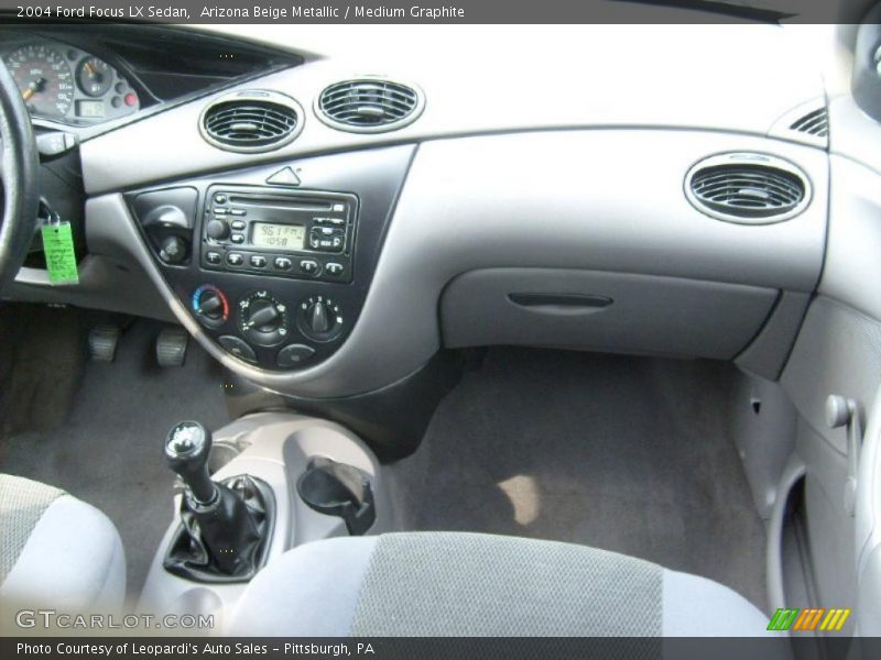 Arizona Beige Metallic / Medium Graphite 2004 Ford Focus LX Sedan
