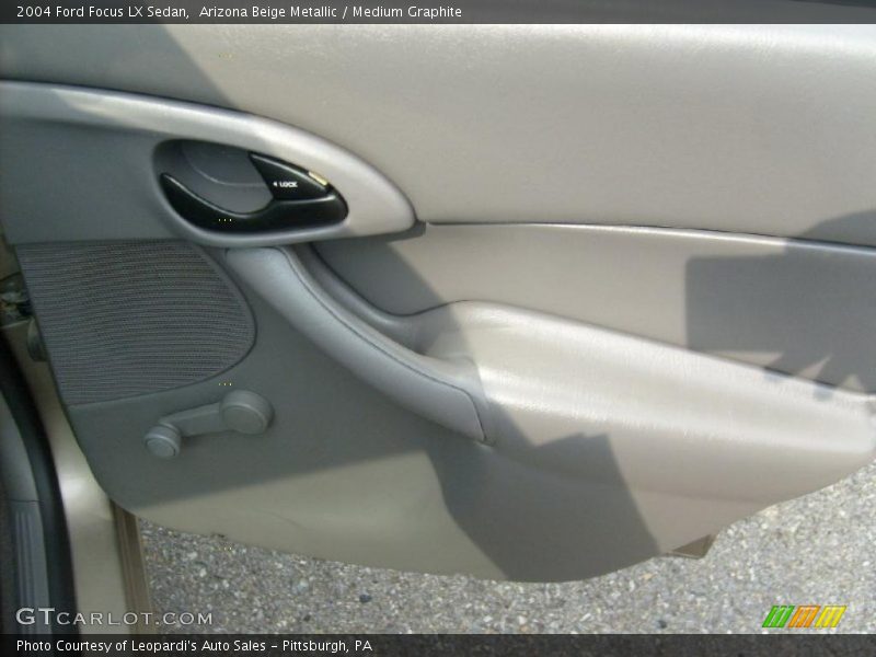 Arizona Beige Metallic / Medium Graphite 2004 Ford Focus LX Sedan