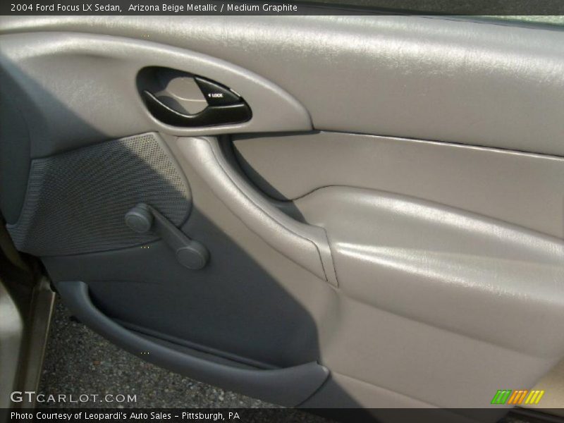 Arizona Beige Metallic / Medium Graphite 2004 Ford Focus LX Sedan