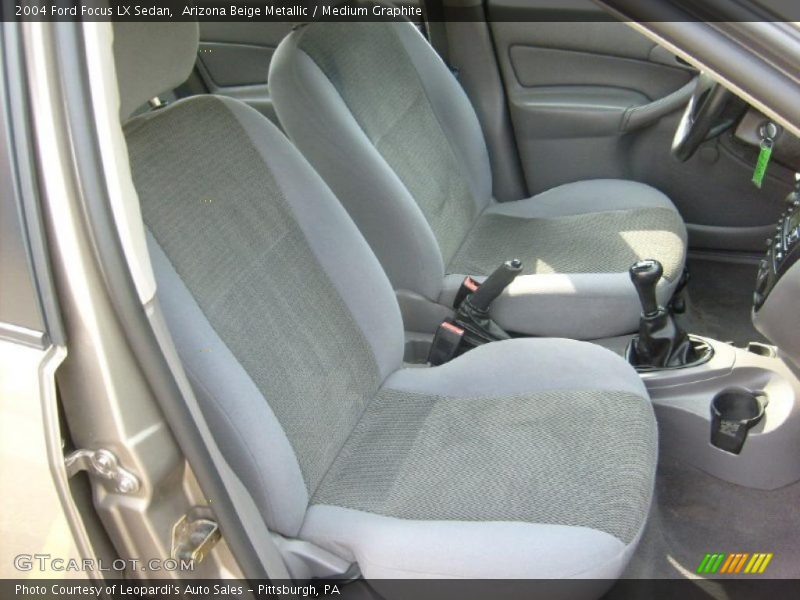 Arizona Beige Metallic / Medium Graphite 2004 Ford Focus LX Sedan