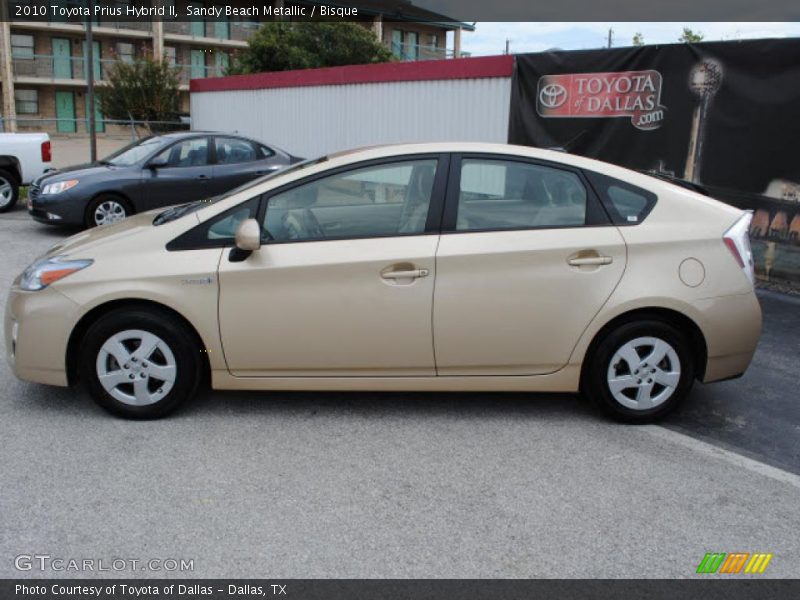 Sandy Beach Metallic / Bisque 2010 Toyota Prius Hybrid II