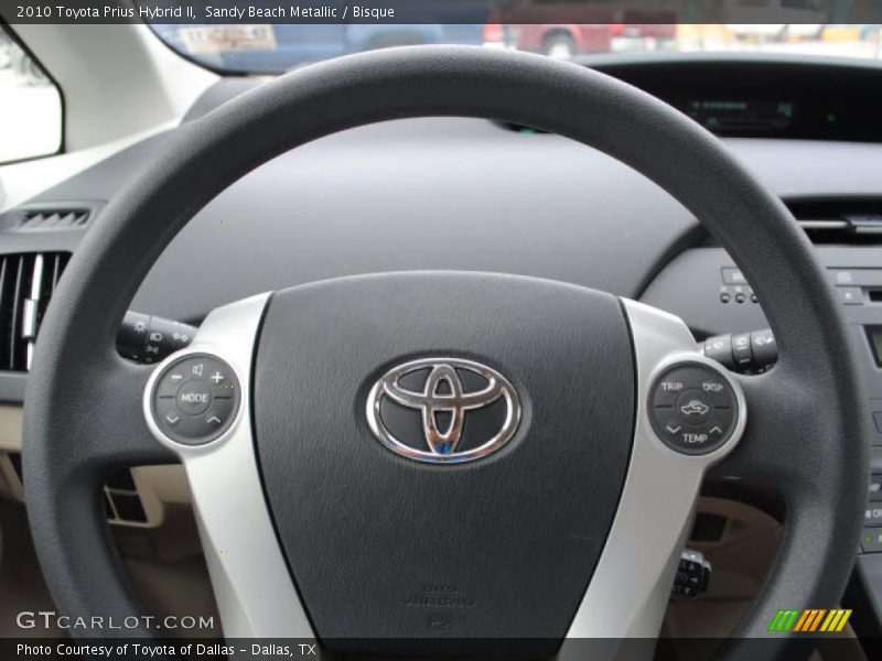 Sandy Beach Metallic / Bisque 2010 Toyota Prius Hybrid II