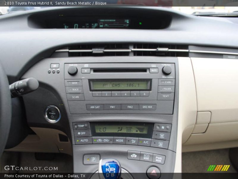 Sandy Beach Metallic / Bisque 2010 Toyota Prius Hybrid II