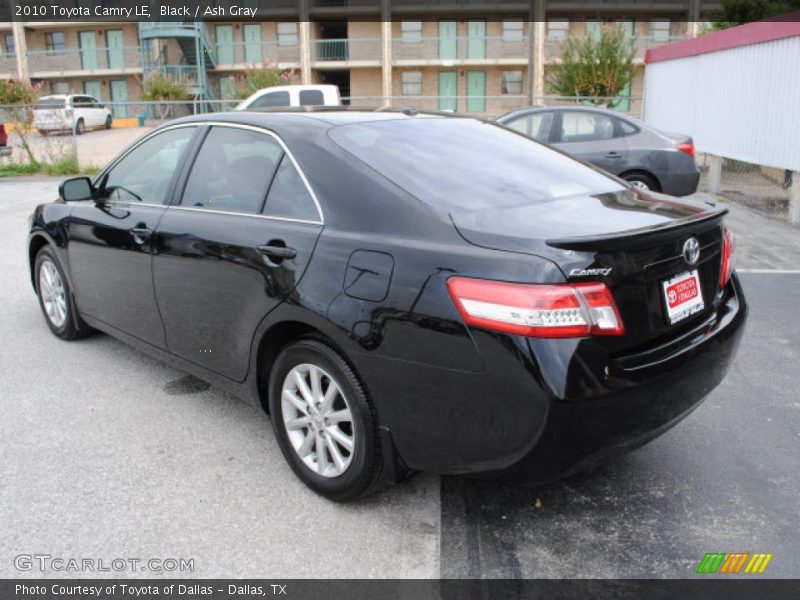 Black / Ash Gray 2010 Toyota Camry LE