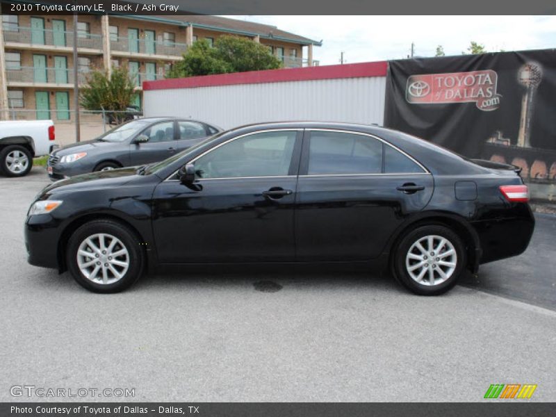 Black / Ash Gray 2010 Toyota Camry LE