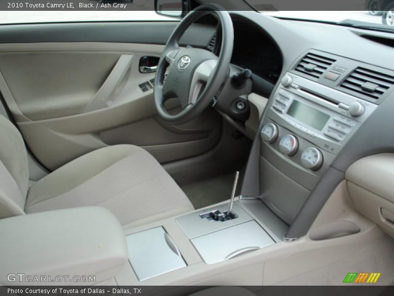 Black / Ash Gray 2010 Toyota Camry LE