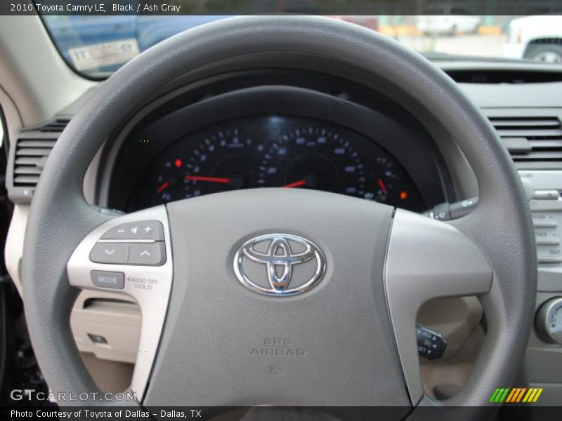 Black / Ash Gray 2010 Toyota Camry LE